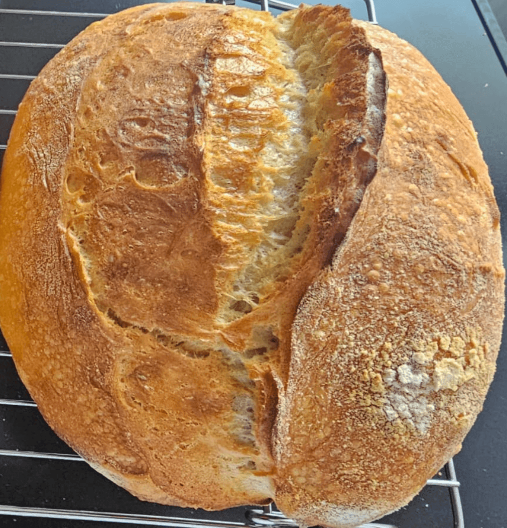 White Rustic Sourdough Loaf